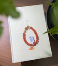 Wood Accent Nanhong Red Agate Bracelet main product photo